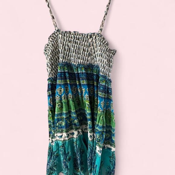Cache boho smocked mini dress - Picture 4 of 4